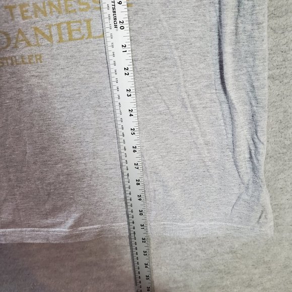 Jack‎ Daniel Men Shirt 2XL Gray Sour Mash Whiskey Graphic Short Sleeve Crew Neck - Picture 3 of 8